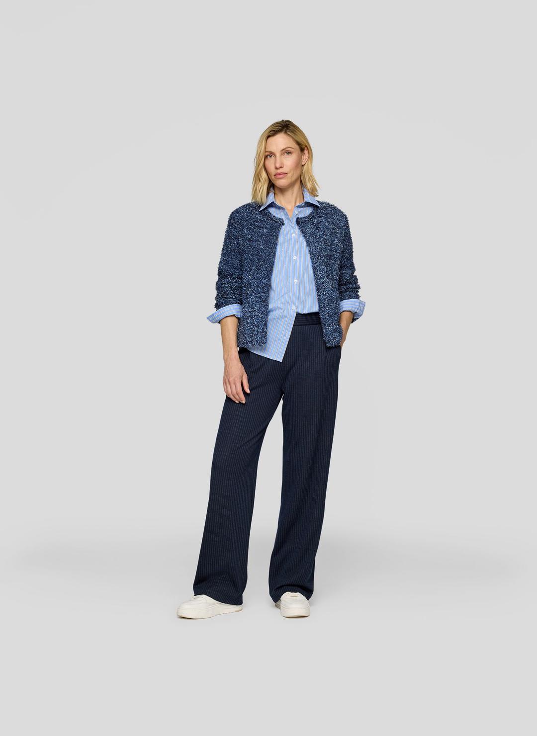 Женская рубашка в полоску Rabe | Фото 6