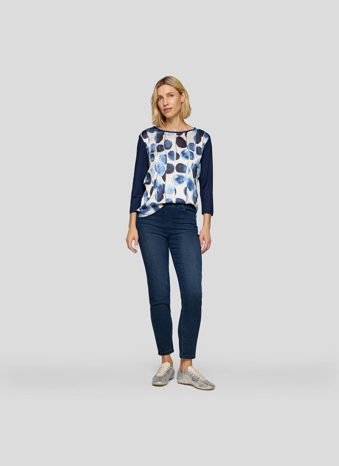 Женская блуза с принтом Rabe | Фото 6