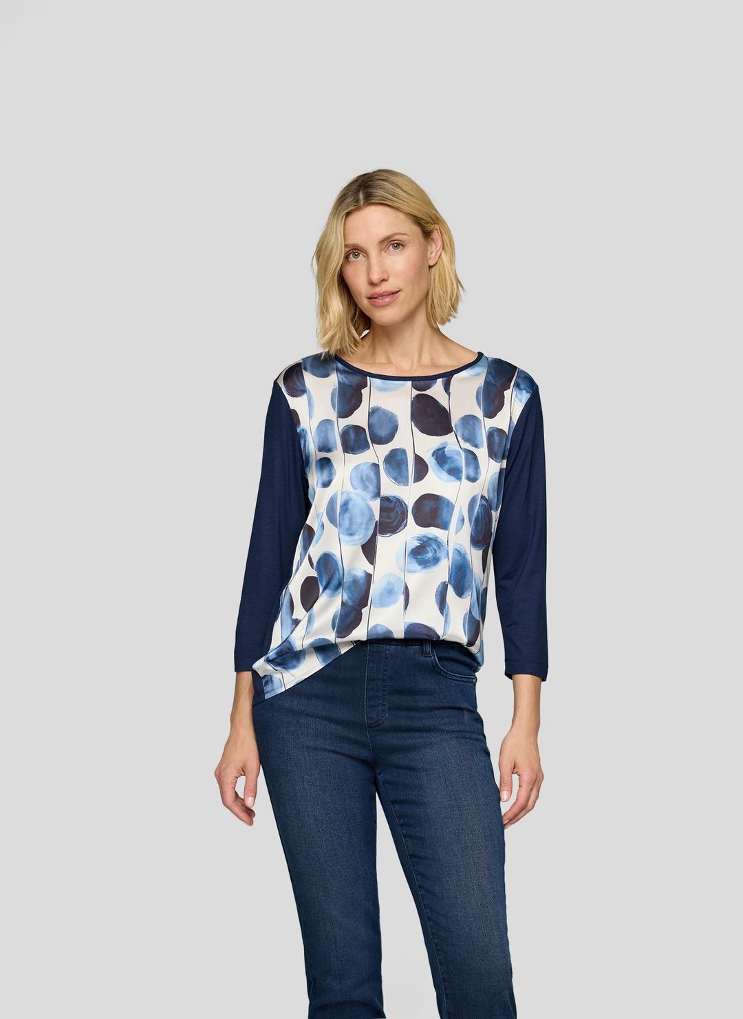 Женская блуза с принтом Rabe | Фото 3