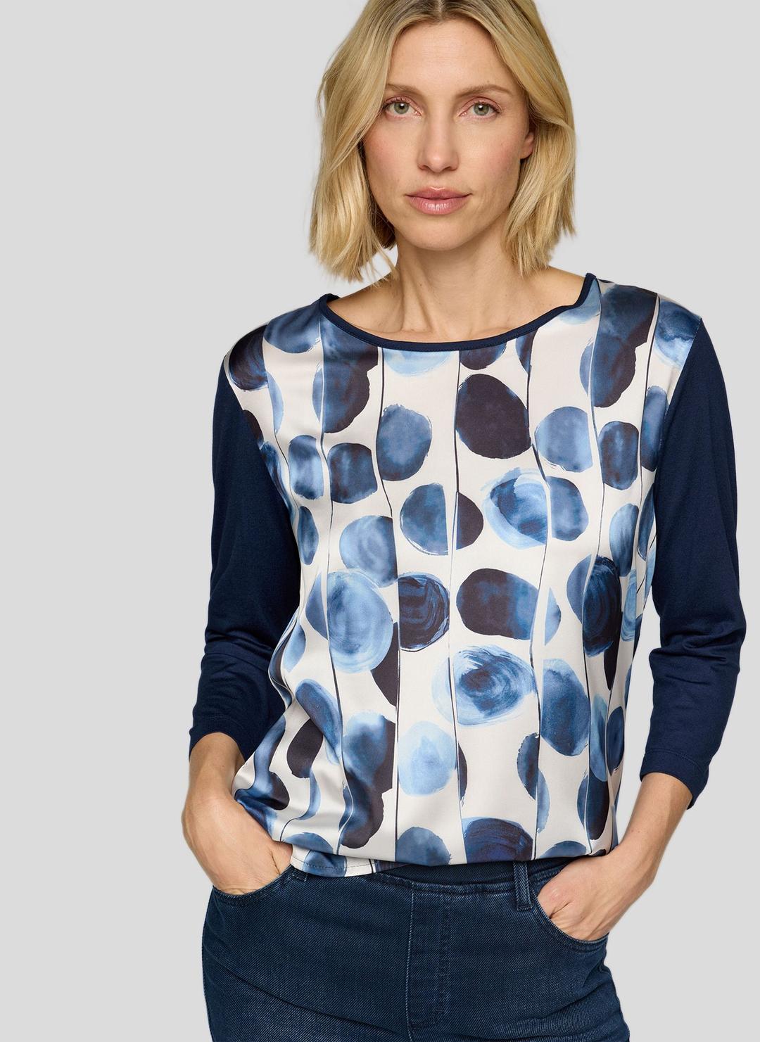 Женская блуза с принтом Rabe | Фото 5