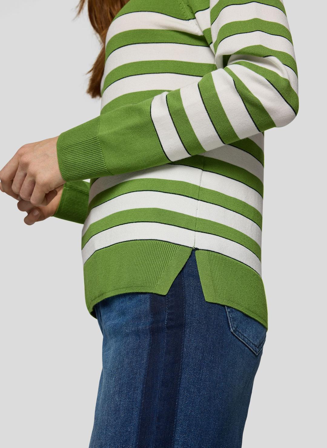 Женский джемпер в полоску Rabe | Фото 4