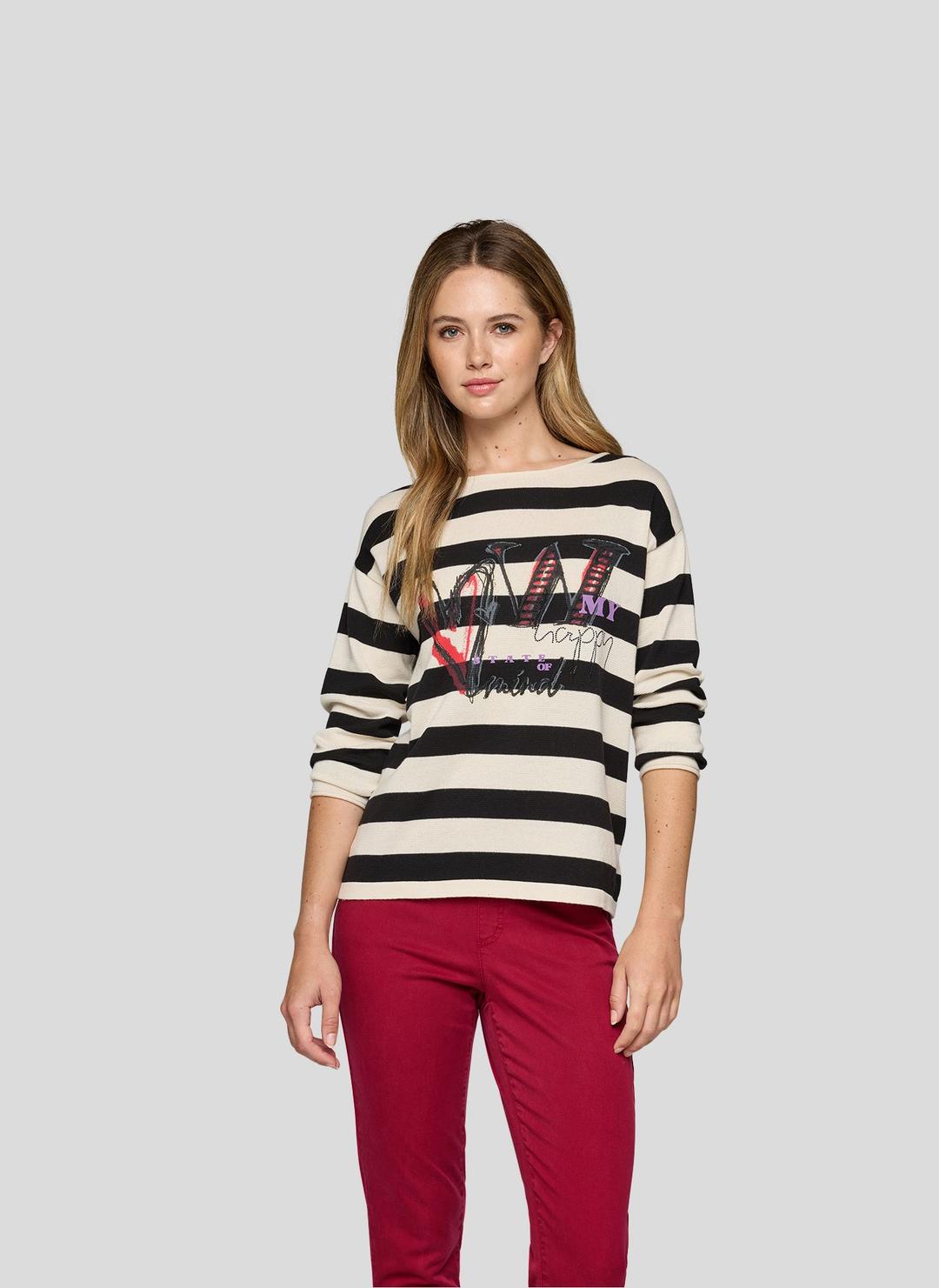 Женский джемпер из хлопка Rabe | Фото 2