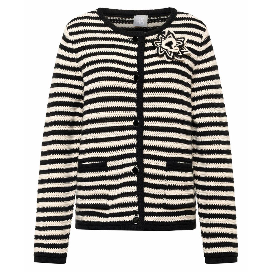 Женский кардиган в полоску Rabe | Фото 1