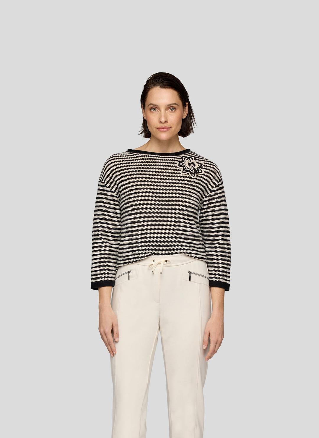 Женский джемпер в полоску Rabe | Фото 2