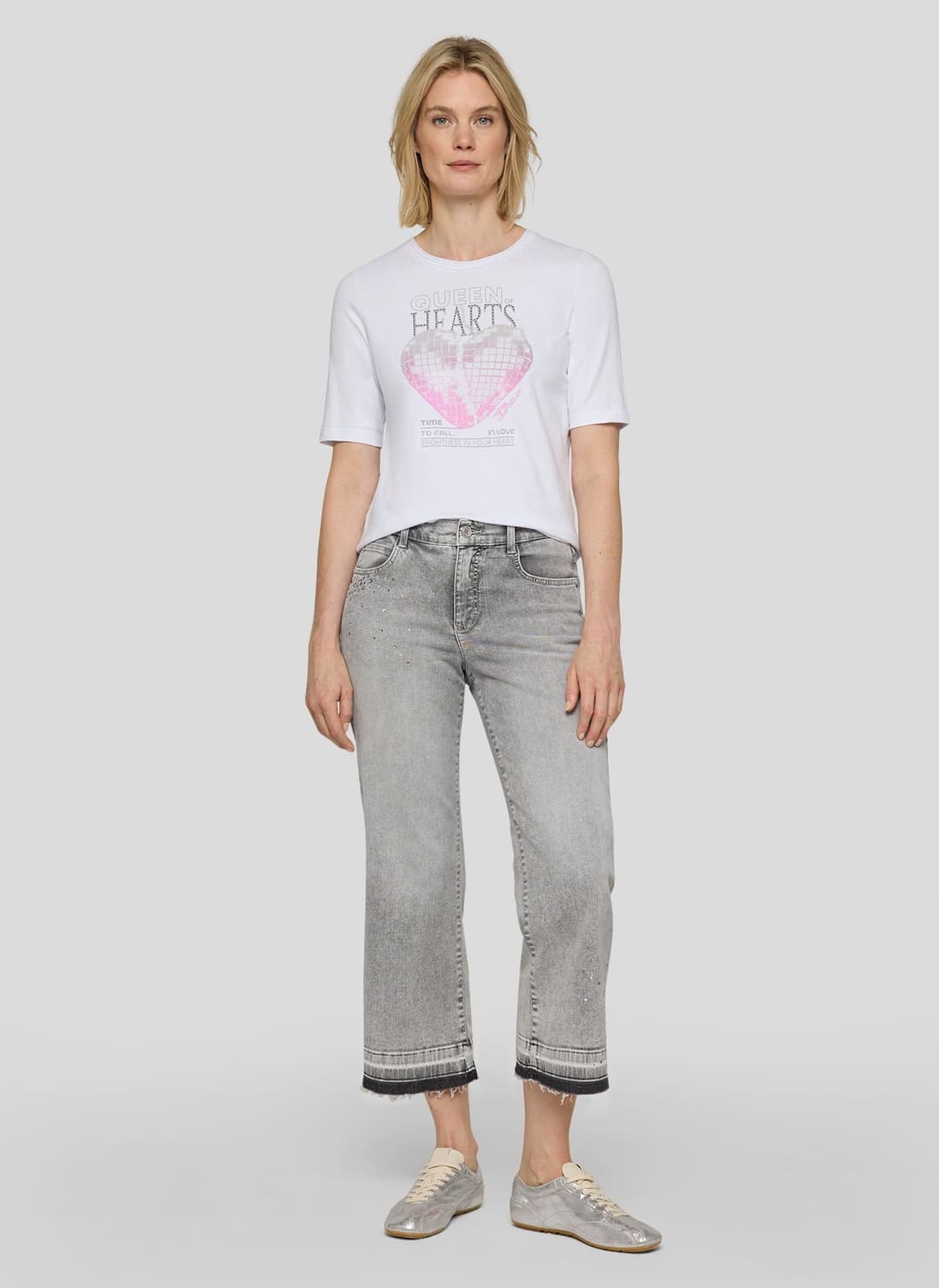 Женская футболка из хлопка Rabe | Фото 4