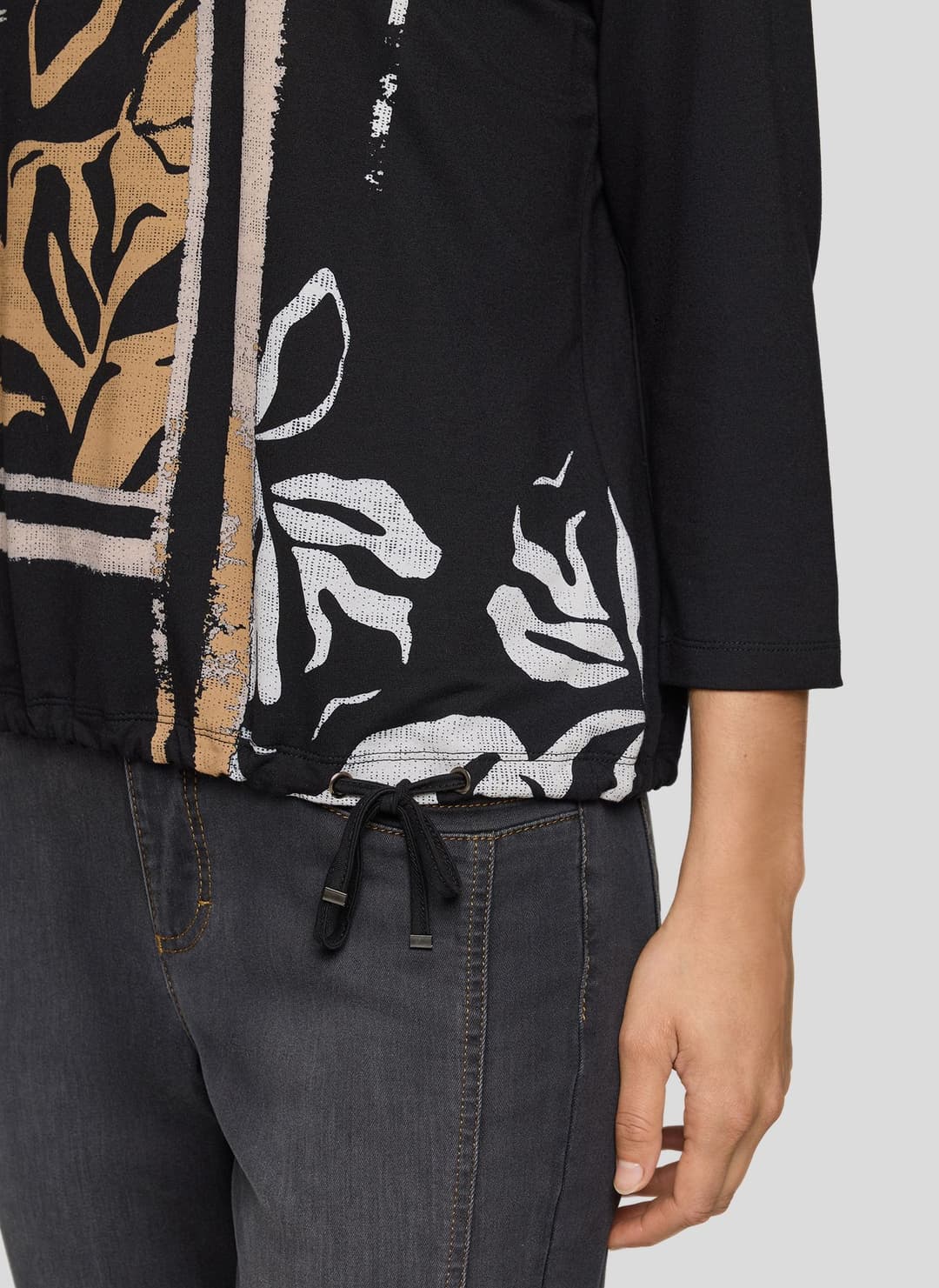 Женский хлопковый лонгслив Rabe | Фото 5