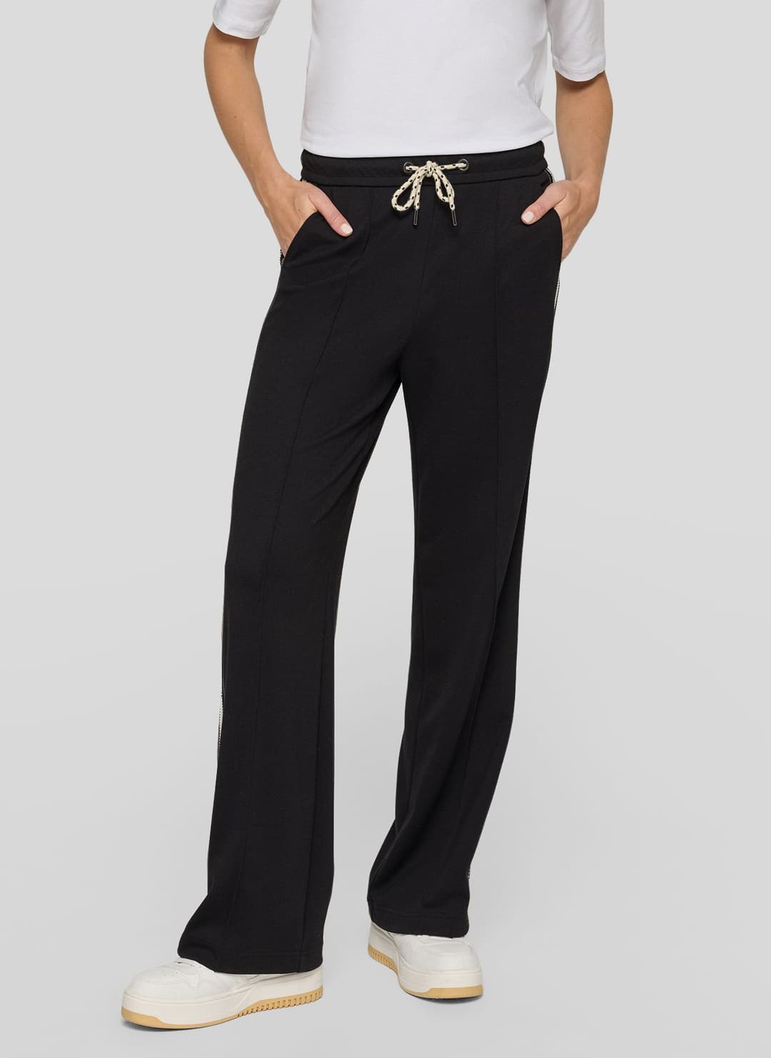 Женские трикотажные брюки с лампасами Rabe | Фото 3