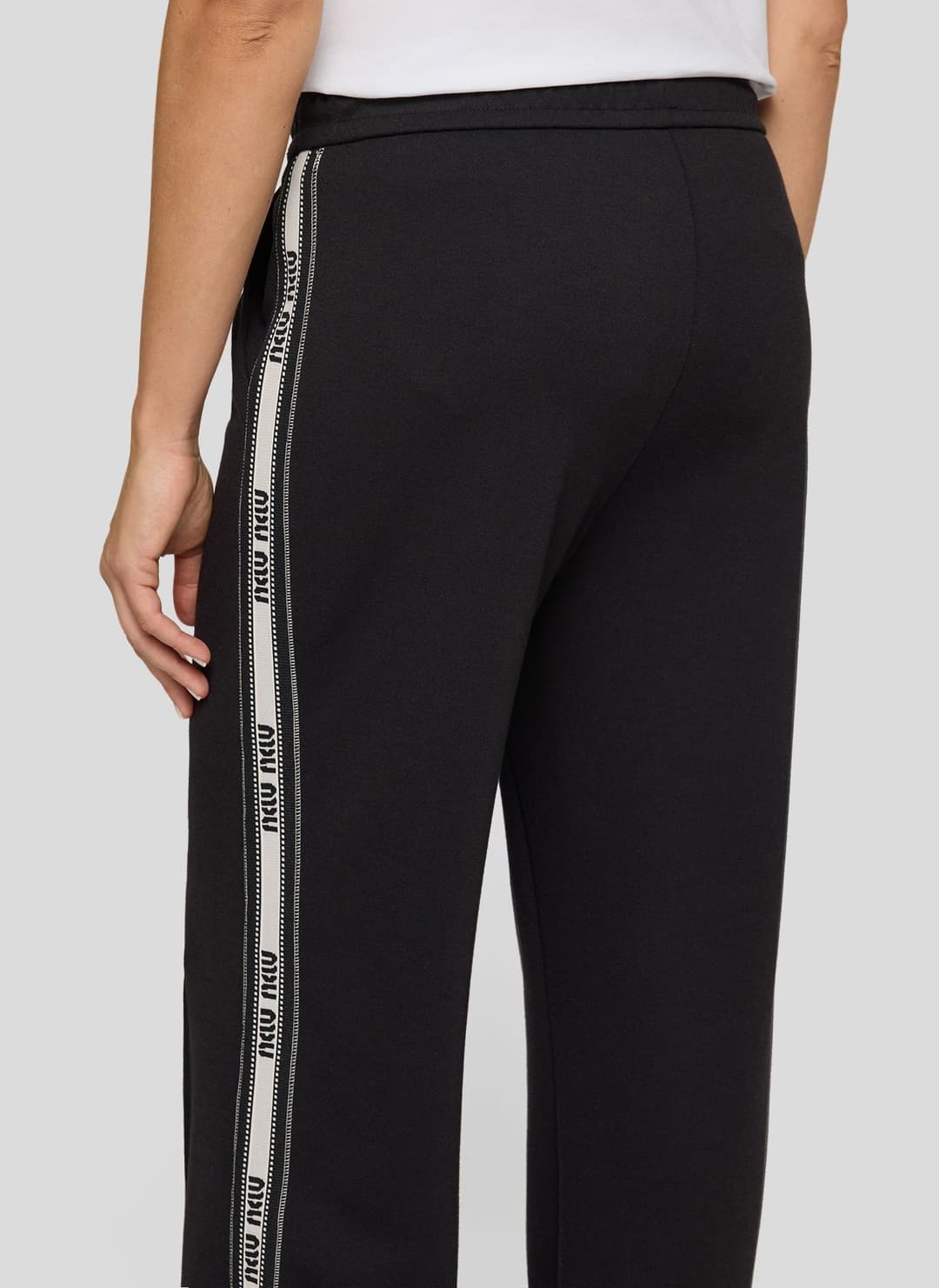 Женские трикотажные брюки с лампасами Rabe | Фото 5