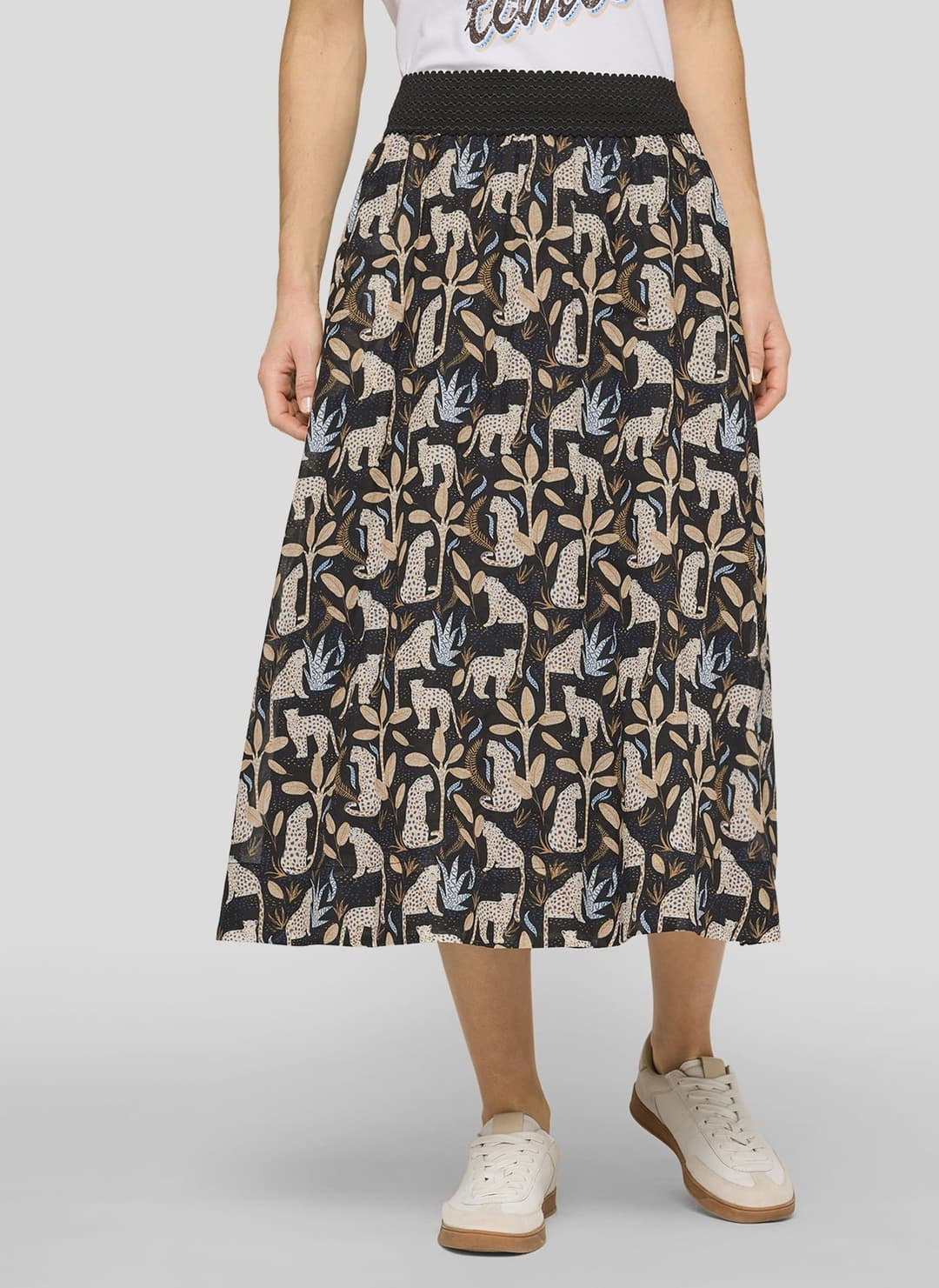 Юбка из хлопка Rabe | Фото 3