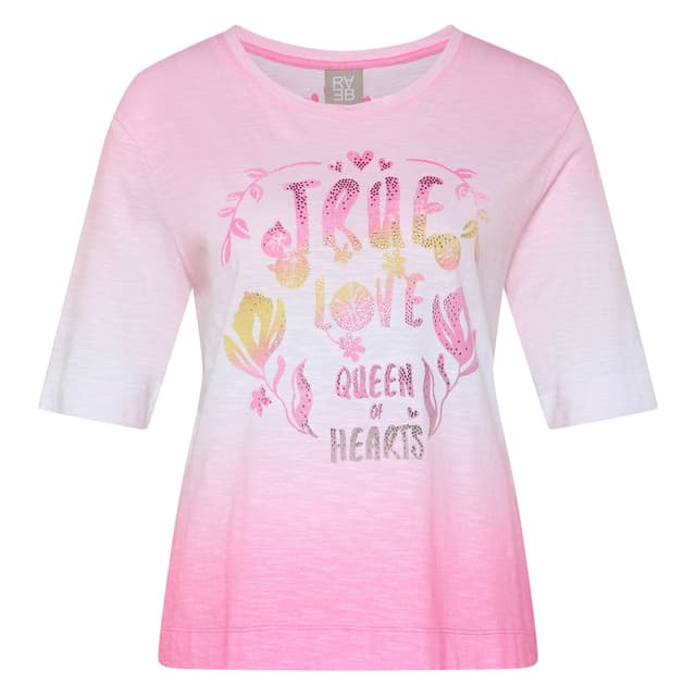 Женская футболка из хлопка с модалом Rabe