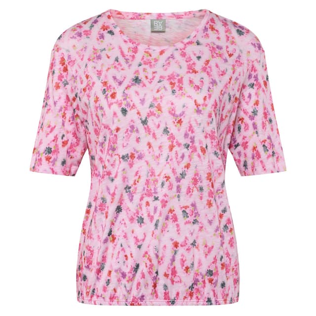 Женская футболка из хлопка с вискозой Rabe