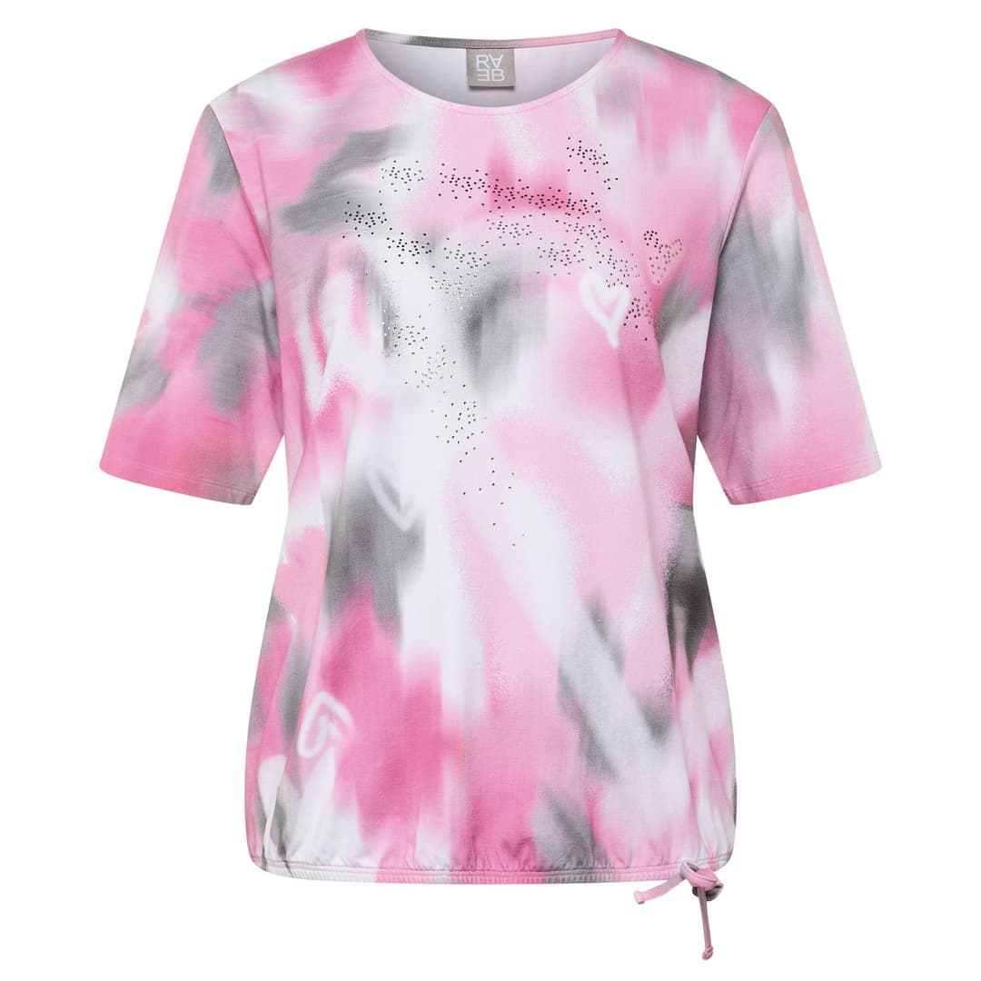 Женская футболка с принтом Rabe | Фото 1