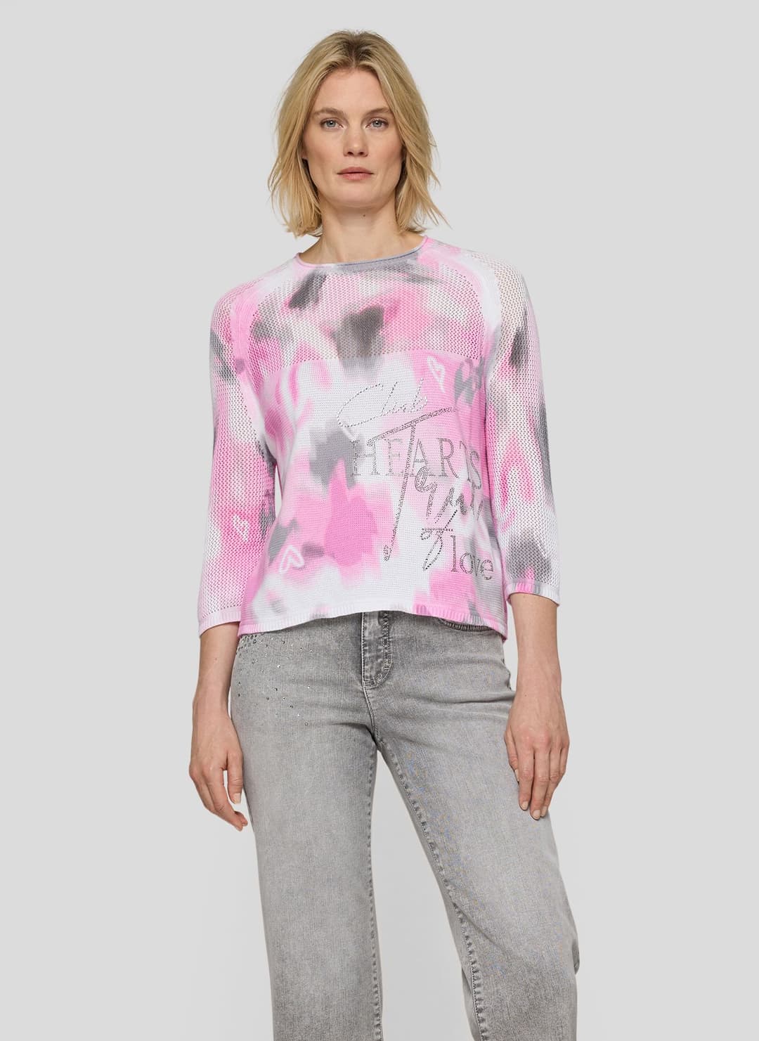 Женский джемпер из хлопка Rabe | Фото 3