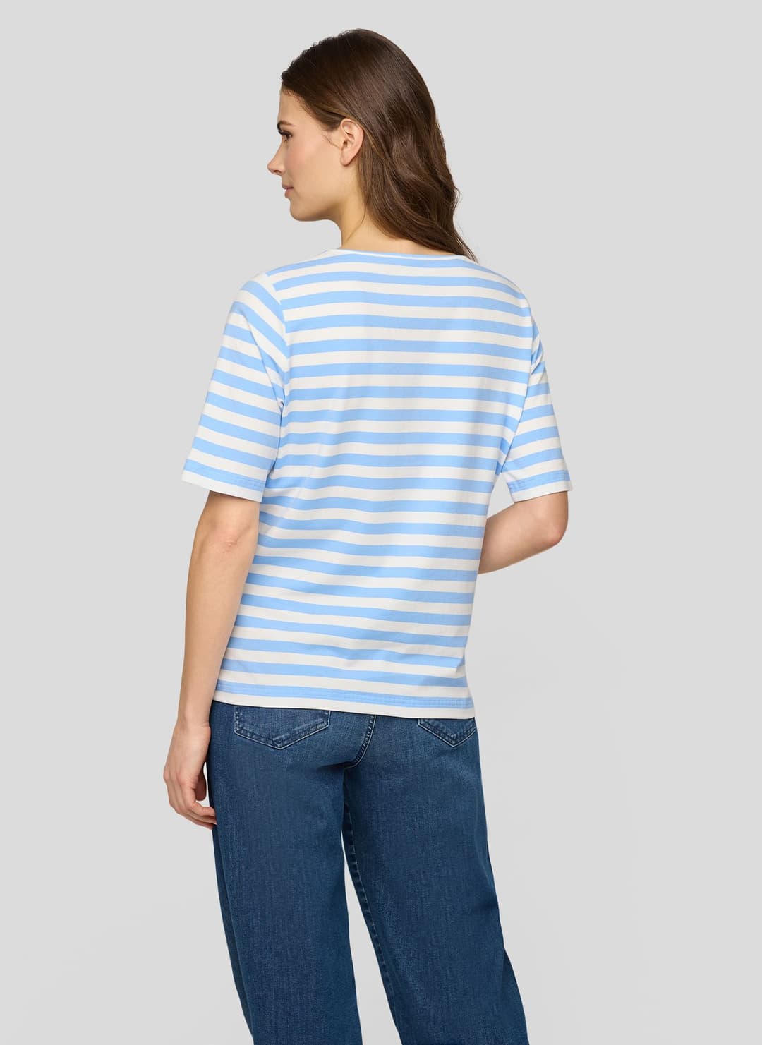 Женская футболка в полоску Rabe | Фото 2
