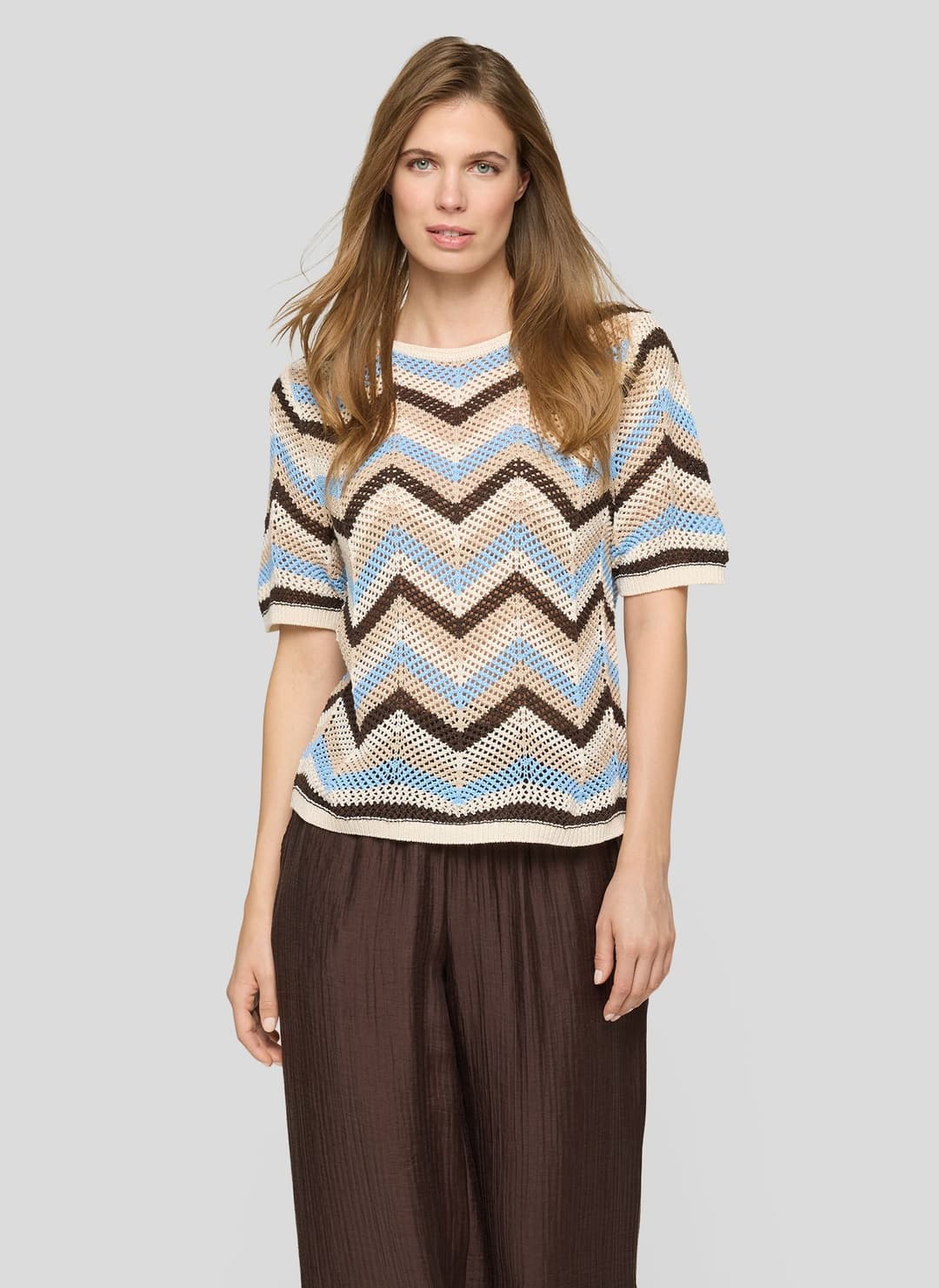 Женский ажурный джемпер Rabe | Фото 3