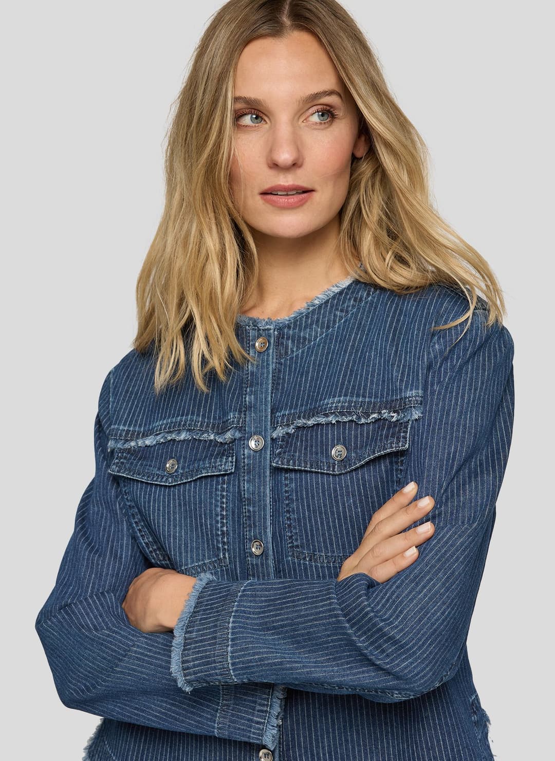 Женская джинсовая куртка Rabe | Фото 5