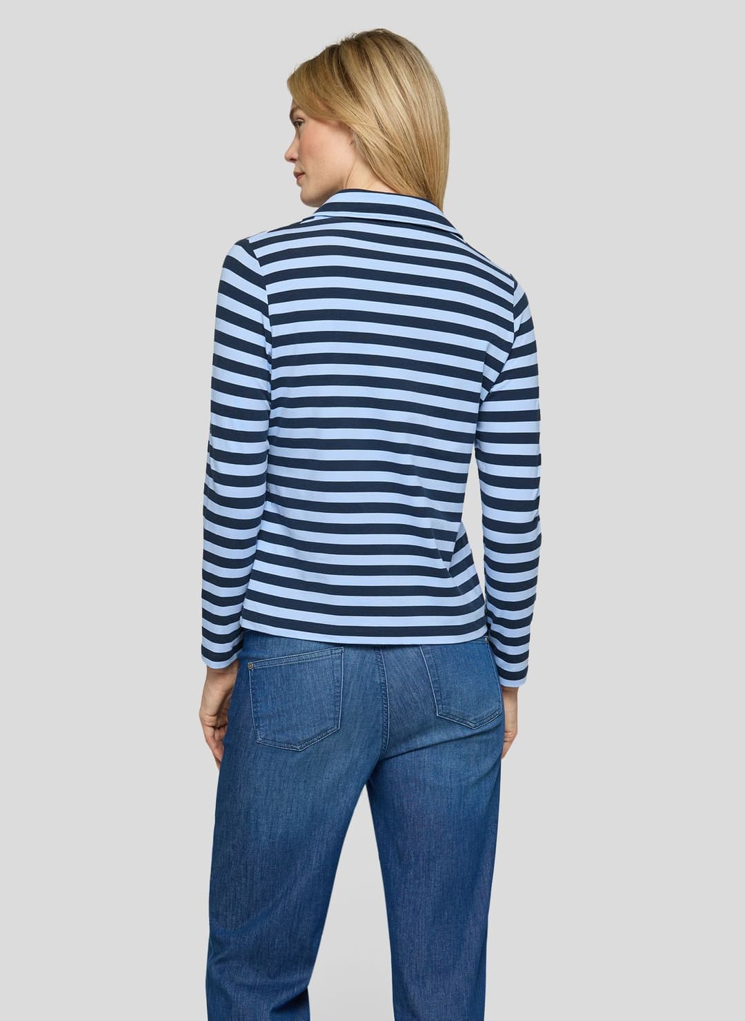 Женское поло в полоску Rabe | Фото 2