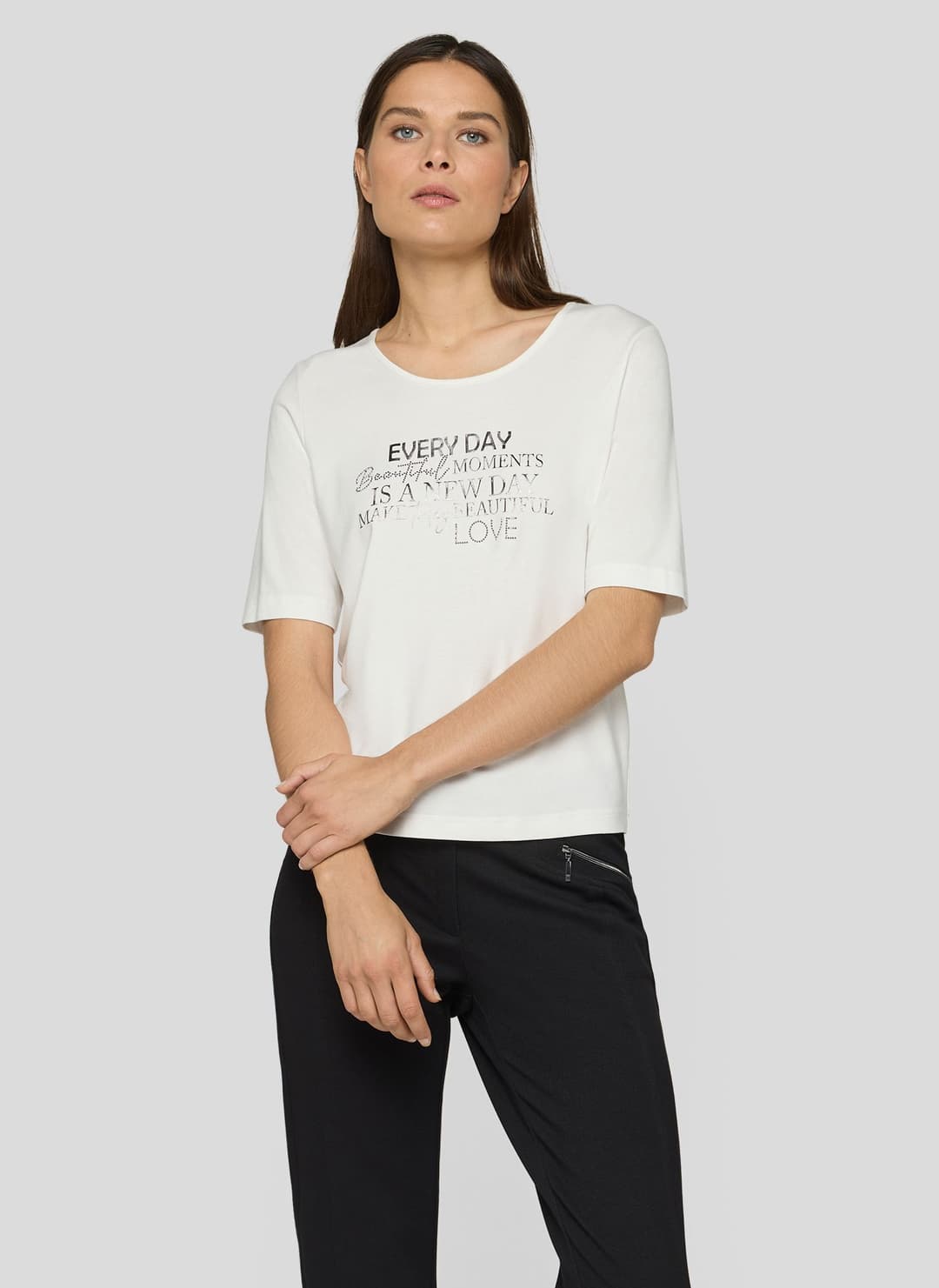 Женская футболка из вискозы Rabe | Фото 3