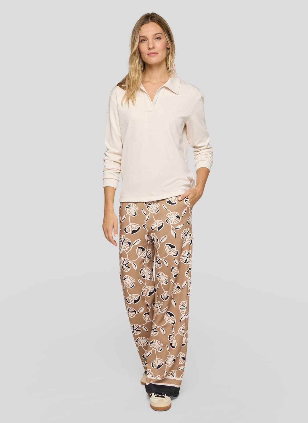 Женское поло со стразами Rabe | Фото 4