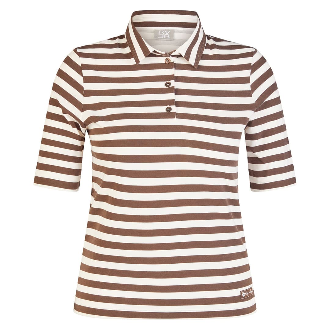 Женское поло в полоску Rabe | Фото 1