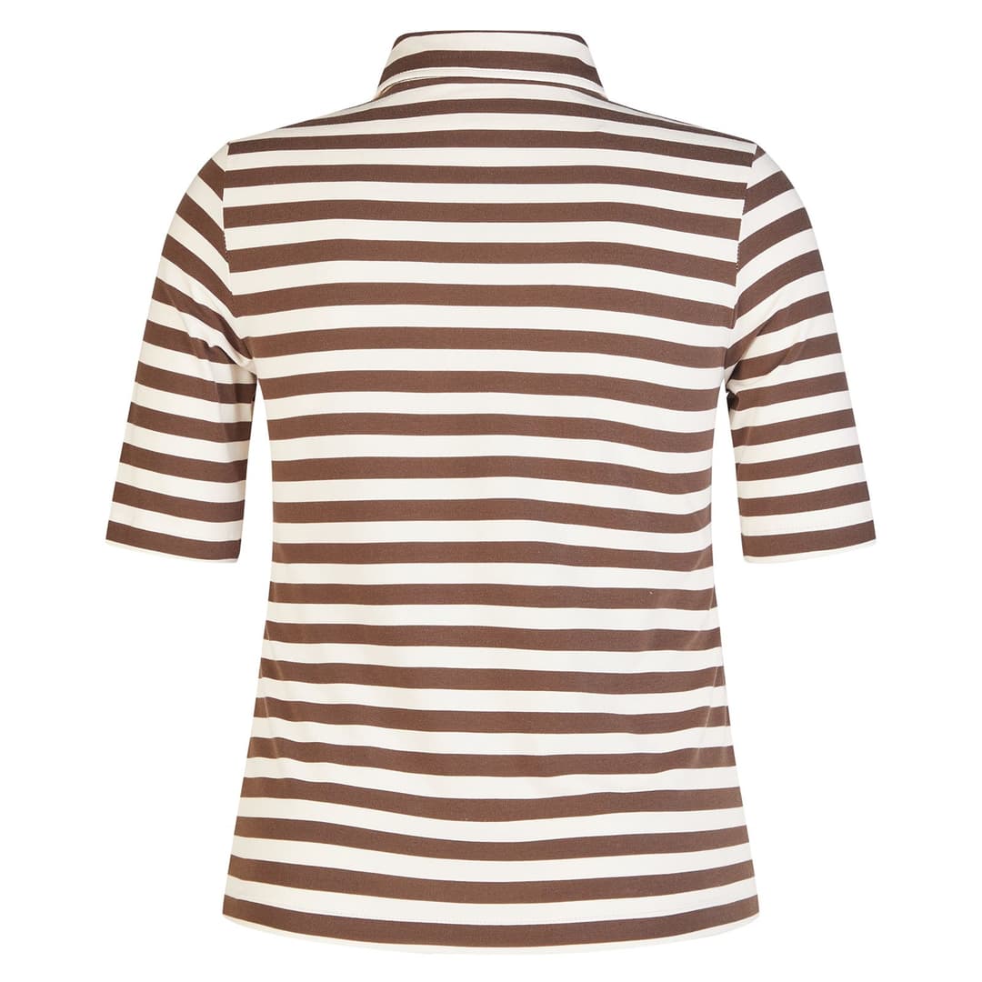 Женское поло в полоску Rabe | Фото 2