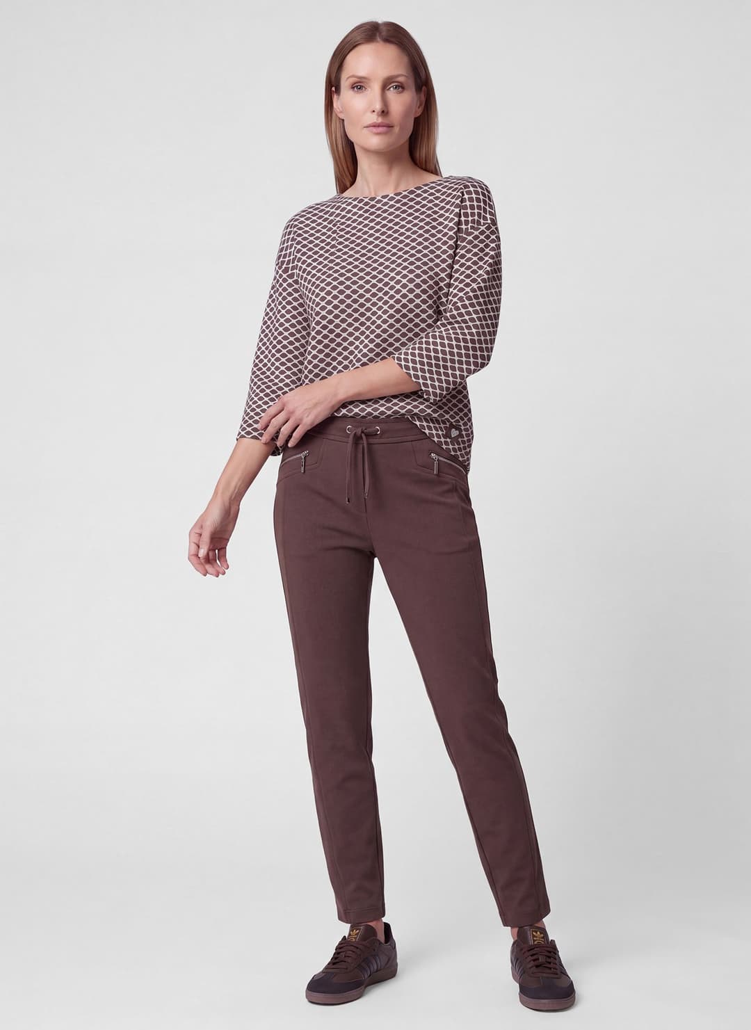 Женский свитшот с графическим принтом Rabe | Фото 4
