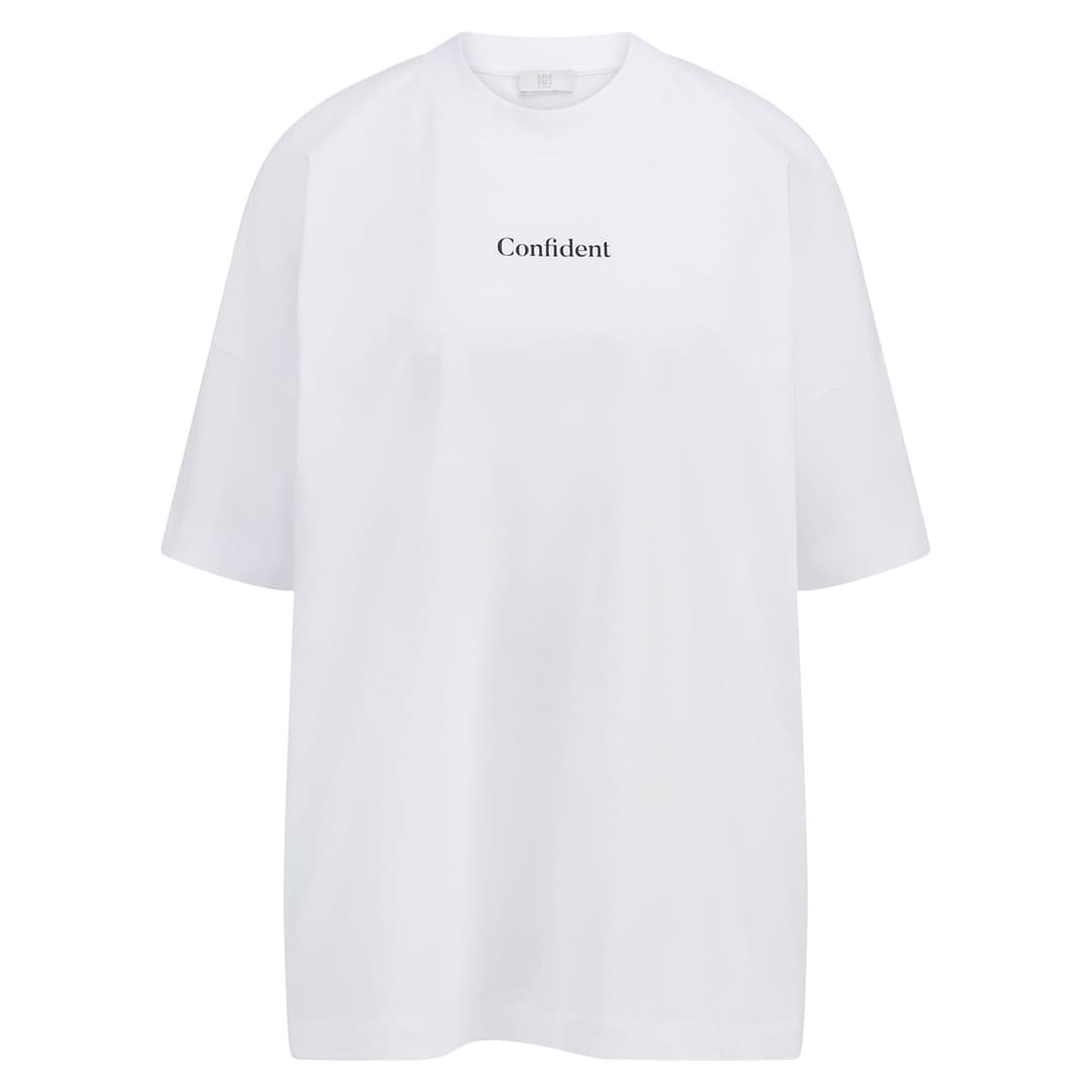 Женская футболка с принтом на спине RIANI | Фото 1