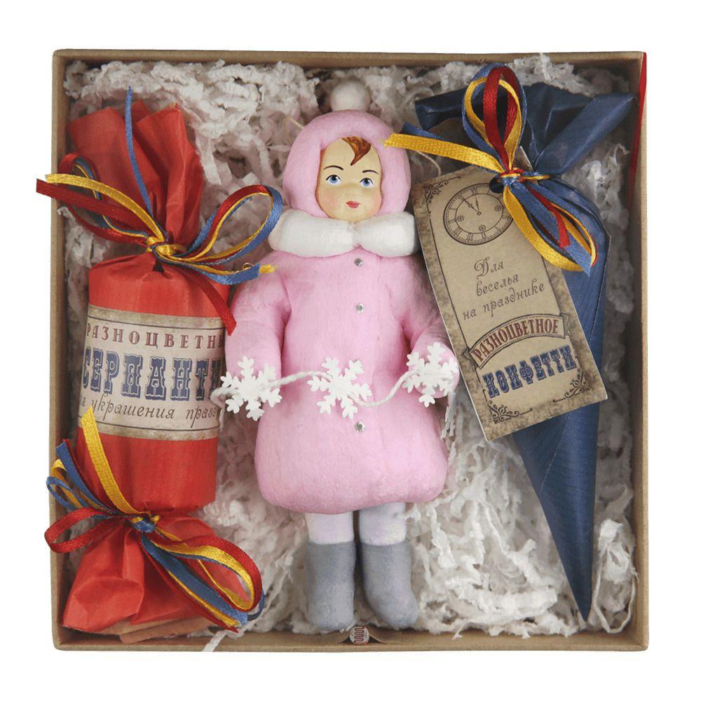 Набор елочных игрушек Белые снежинки Душистыя радости | Фото 1