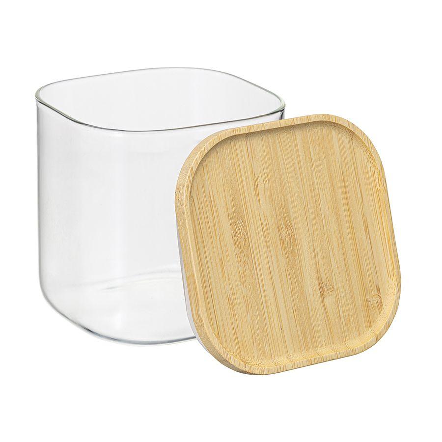 Банка с крышкой из бамбука Smart Solutions, 800 мл | Фото 2