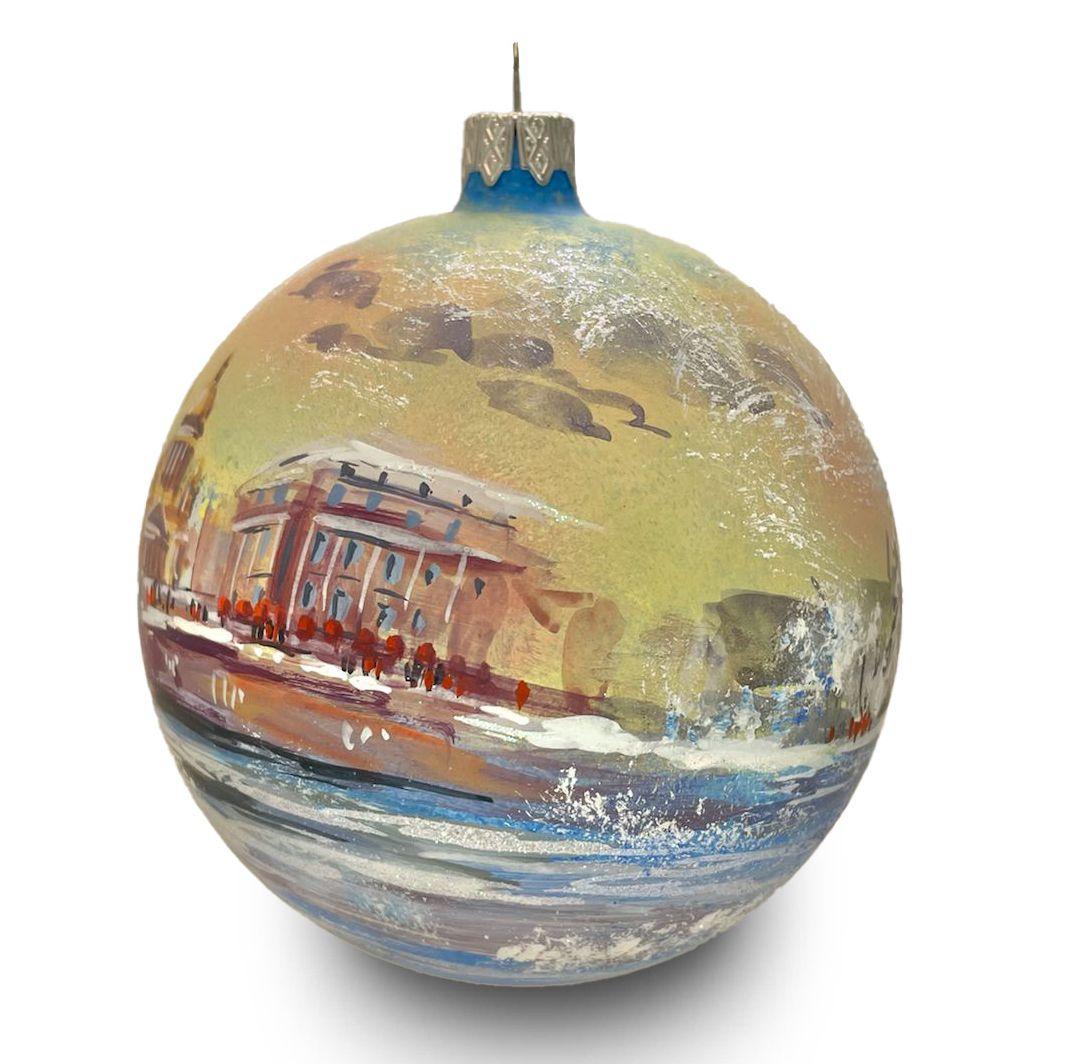 Шар Синий мост Ленигрушка | Фото 4