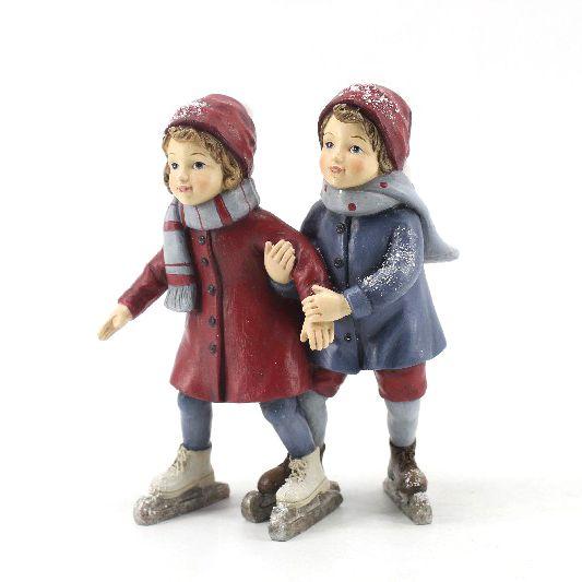 Сувенир Дети на коньках