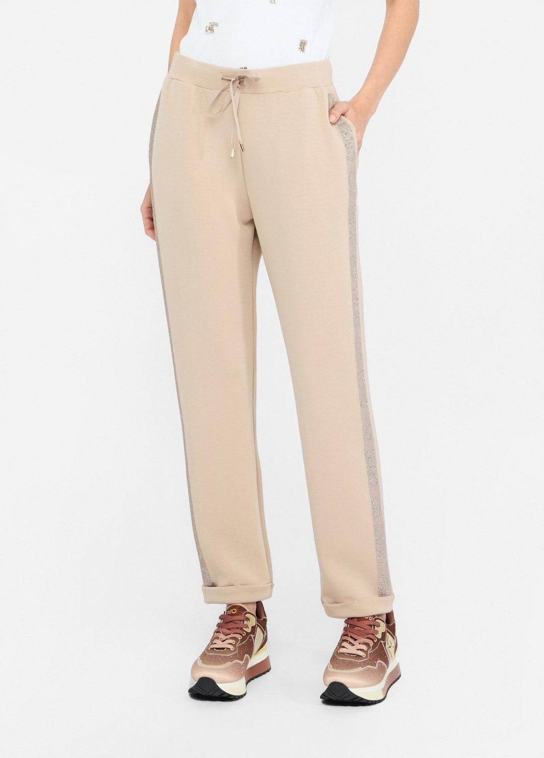 Женские трикотажные брюки-джоггеры Liu Jo | Фото 2