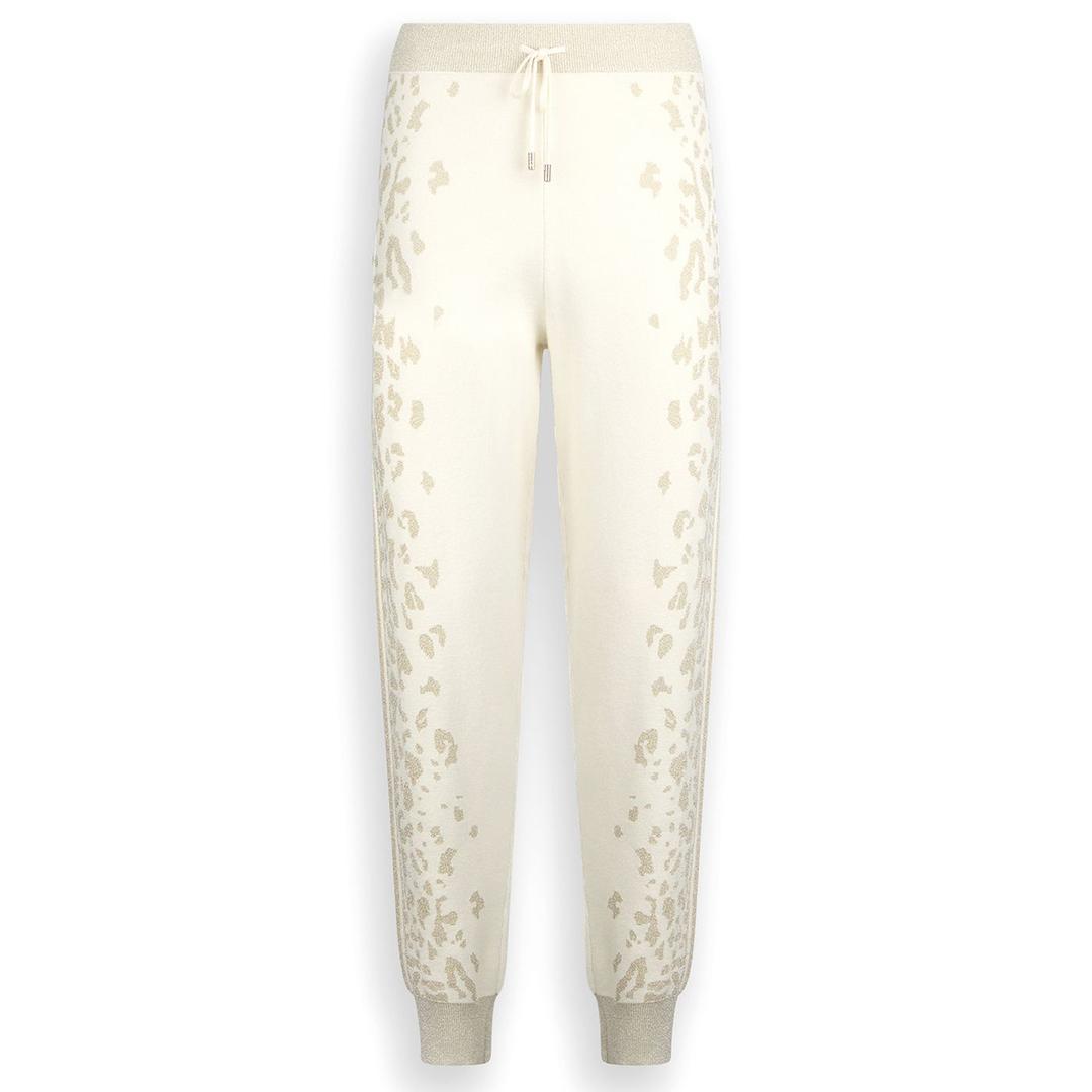 Женские брюки-джоггеры с анималистичным принтом Liu Jo | Фото 1