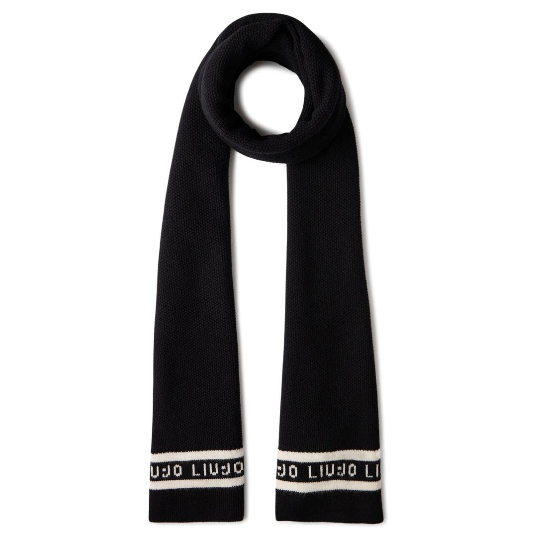 Женский шарф с жаккардовым логотипом Liu Jo | Фото 1