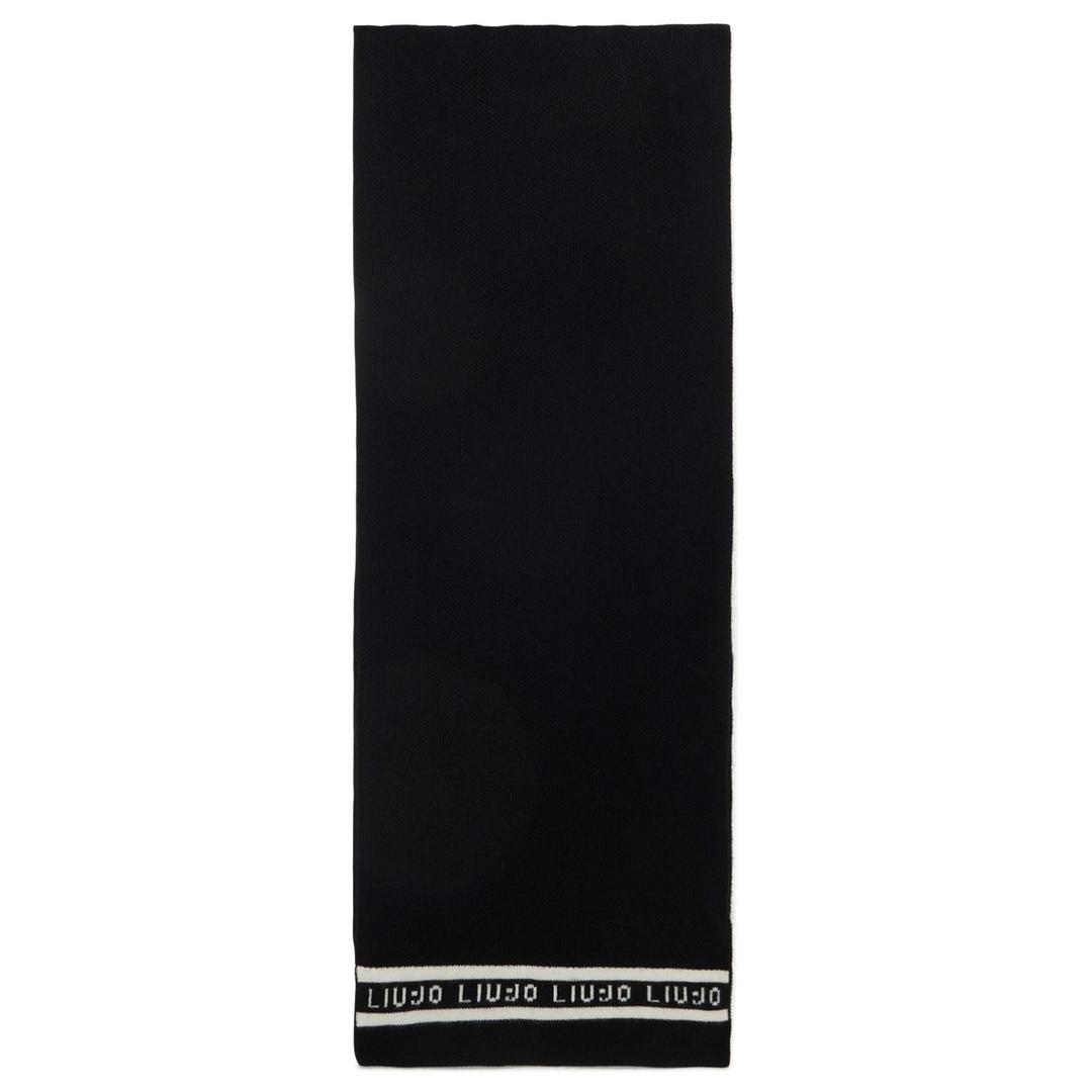 Женский шарф с жаккардовым логотипом Liu Jo | Фото 2