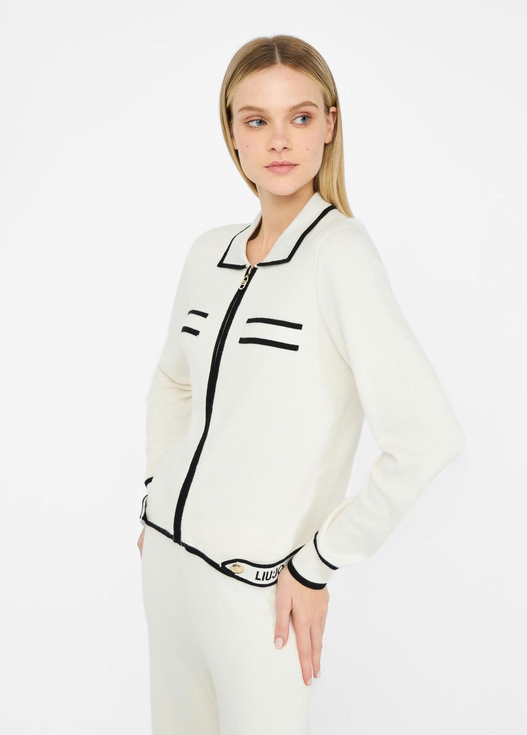 Женский кардиган на молнии Liu Jo | Фото 4