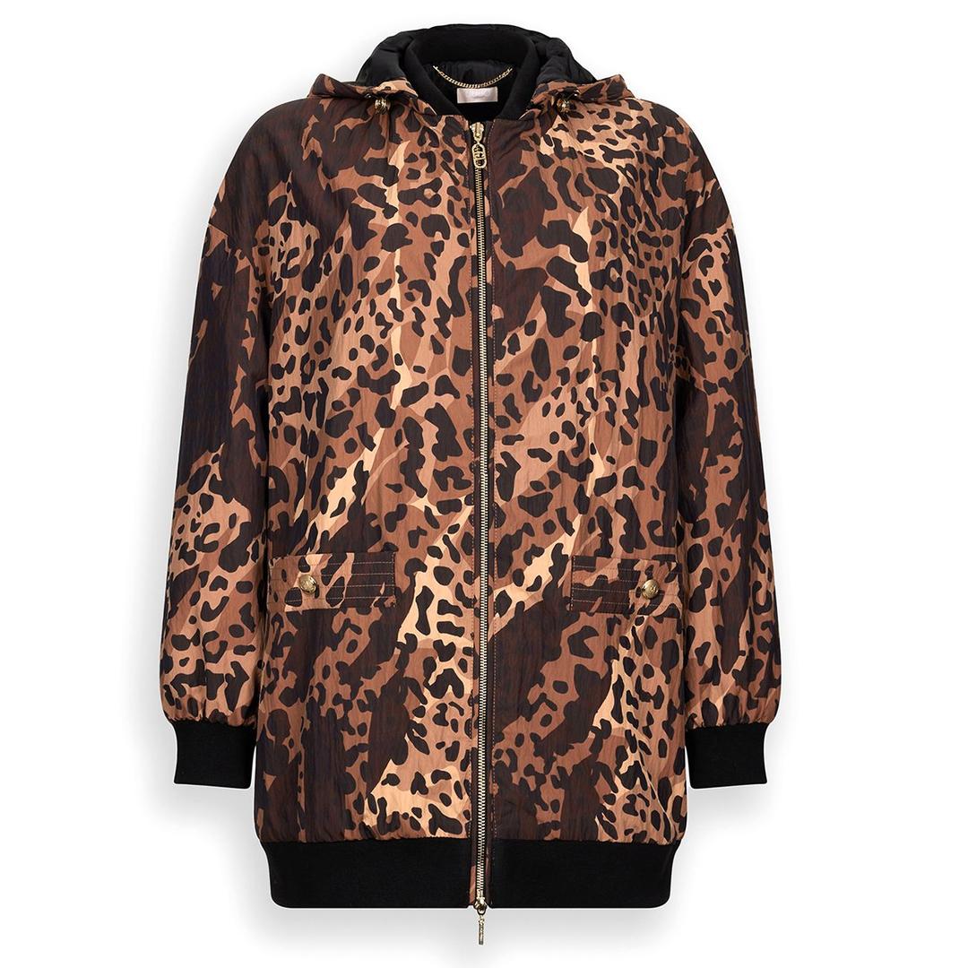 Женская куртка с анималистичным принтом Liu Jo | Фото 1