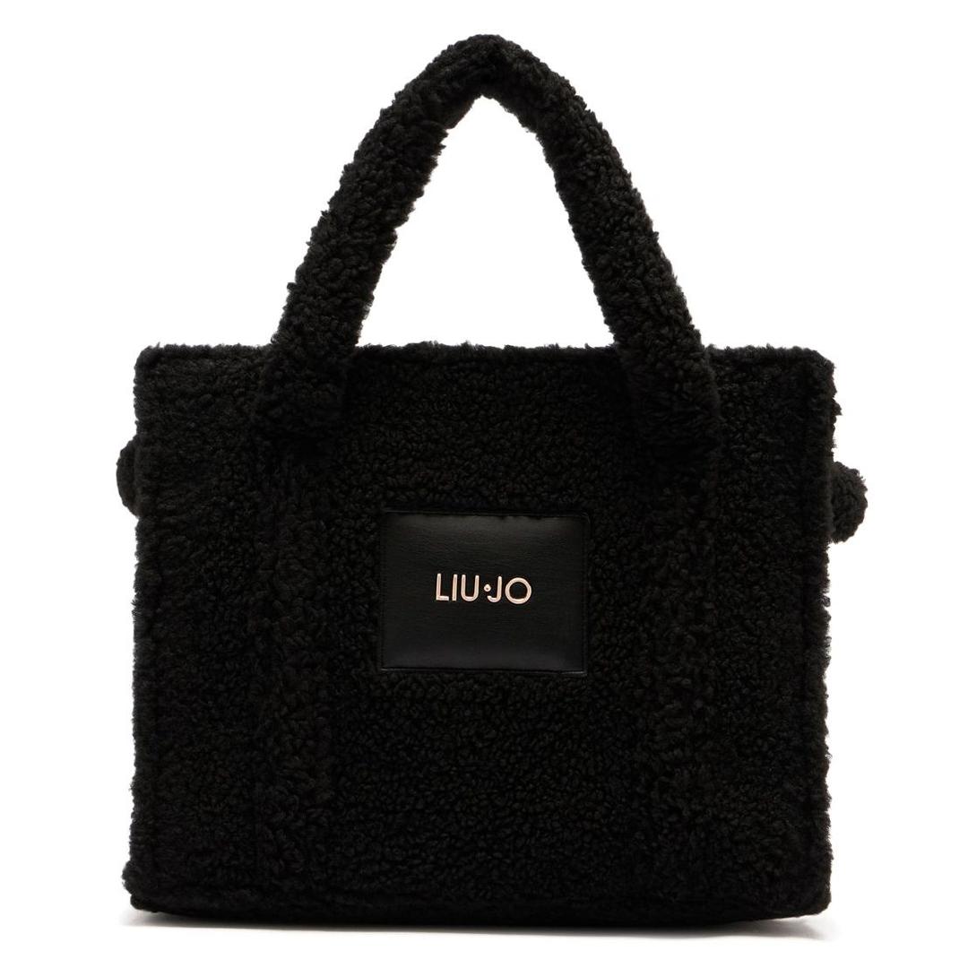 Женская сумка из ткани тедди Liu Jo | Фото 1