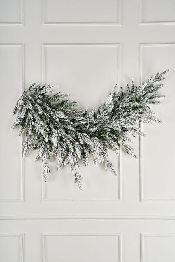 Ветка еловая заснеженная Кассиопея Max Christmas, 160 см