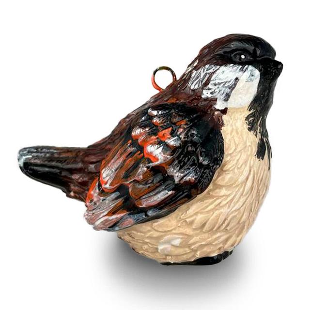 Ёлочная игрушка Воробей Ленигрушка