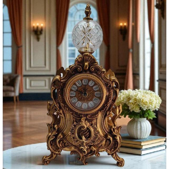 Часы настольные Olympus Brass