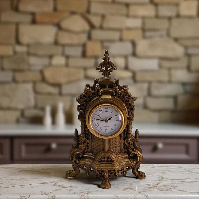 Часы настольные Olympus Brass