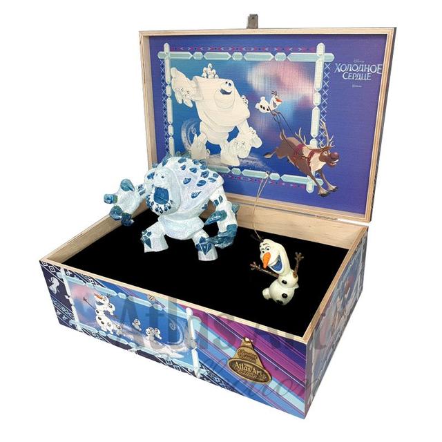 Ёлочные игрушки Олаф и Снежок переросток Atlas Art