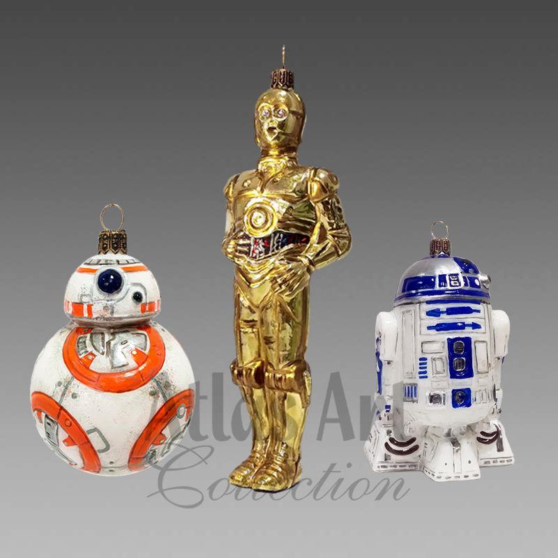 Ёлочные игрушки Дроиды Atlas Art | Фото 2