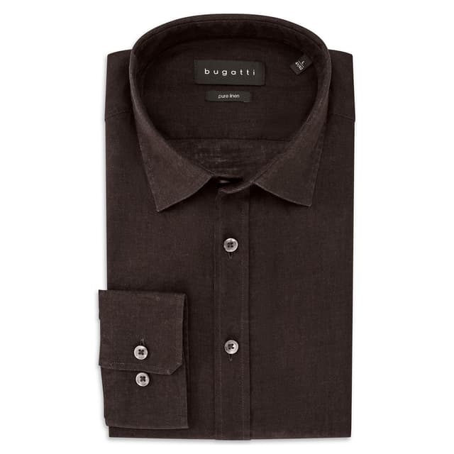 Мужская льняная рубашка Bugatti