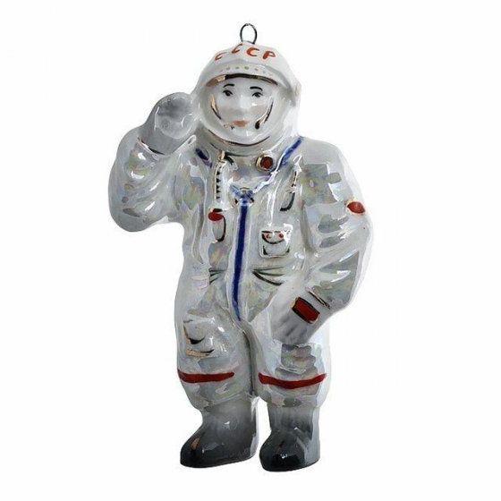 Ёлочная игрушка Космонавт Фарфоровая мануфактура