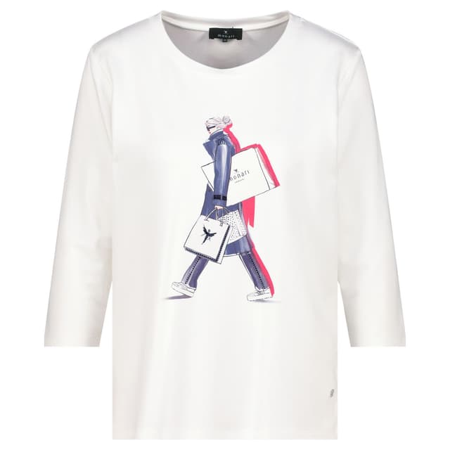 Женская футболка с принтом Monari