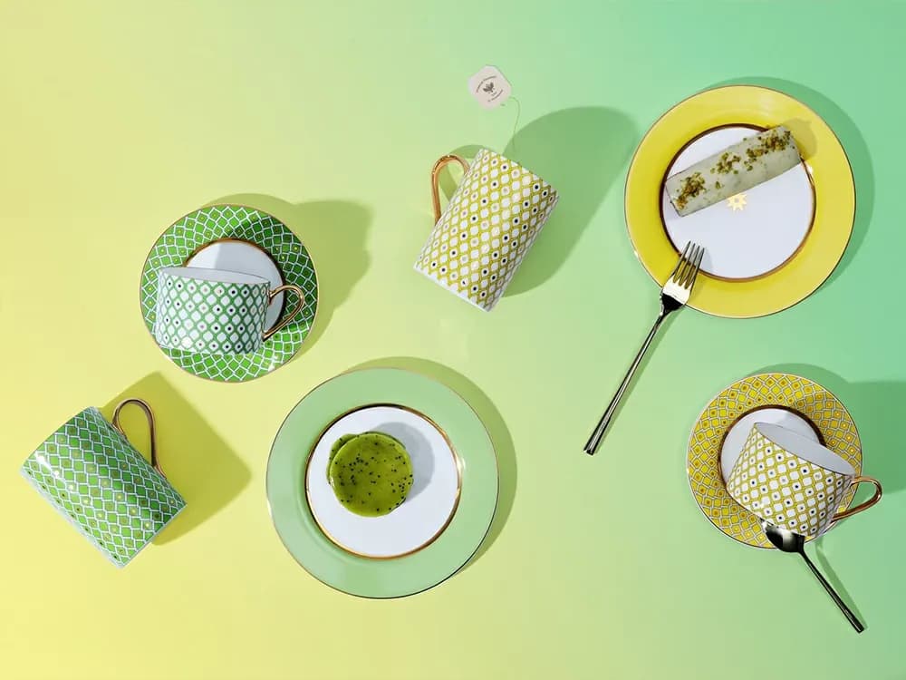 Тарелка десертная ИФЗ Лайм-2, 20 см | Фото 2