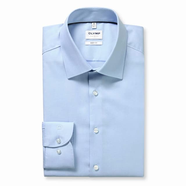 Мужская фактурная сорочка с удлиненными рукавами Olymp Level Five