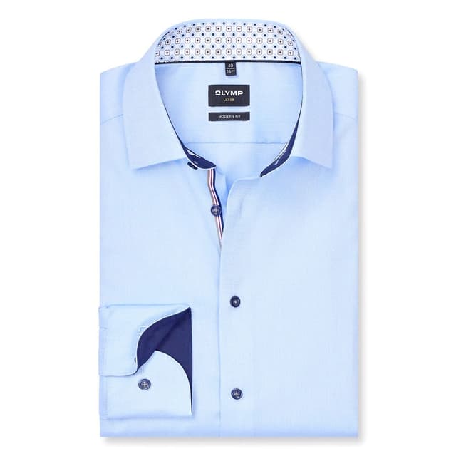 Мужская фактурная сорочка Olymp Luxor